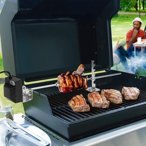 Kit de Repuesto para Asador, <span class=keywords><strong>Pincho</strong></span> para Asar <span class=keywords><strong>Cerdo</strong></span>, Asador para Barbacoa, Máquina para Ahumar con Pellets - Product Image 2