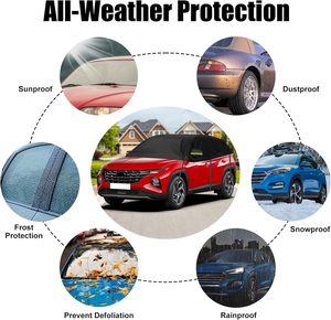 Couverture de <span class=keywords><strong>pare</strong></span>-<span class=keywords><strong>brise</strong></span> de voiture pour la neige de glace Automobile Couverture de neige avec protecteur de miroir de fenêtre latérale - Product Image 2