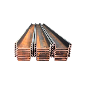 Especificaciones completas fabricante de pilas de chapa de acero tipo U, Z para construcción de edificios Muro de retención de agua - Product Image 1