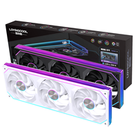 LOVINGCOOL 2026 New Aio Integrated DIY Fast Cooing Fan Computer PC Case ARGB Fan 120mm Speed Display CPU Radiator Cooler Gaming