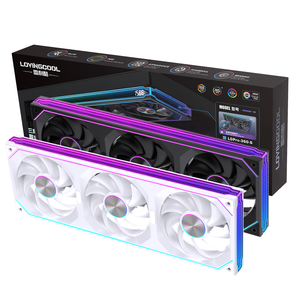 LOVINGCOOL 2026 New Aio Integrated DIY Fast Cooing <span class=keywords><strong>Fan</strong></span> Computer PC Case ARGB <span class=keywords><strong>Fan</strong></span> 120mm <span class=keywords><strong>Speed</strong></span> Display <span class=keywords><strong>CPU</strong></span> Radiator Cooler Gaming - Product Image 2