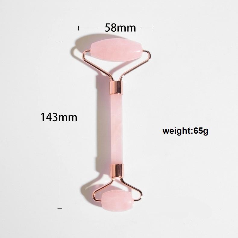rose quartz roller