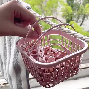 30 pièces pinces <span class=keywords><strong>à</strong></span> vêtements en plastique coupe-vent très résistantes séchant les vêtements en plastique pour l'extérieur et l'intérieur - Product Image 2