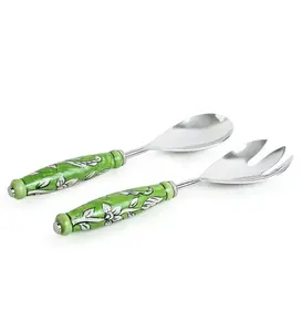 ชุดช้อนส้อมสแตนเลสสีทองคุณภาพดีดีไซน์หรูหราสำหรับการรับประทานอาหารแบบเป็นทางการในโอกาสพิเศษและใช้ในชีวิตประจำวัน - Product Image 3