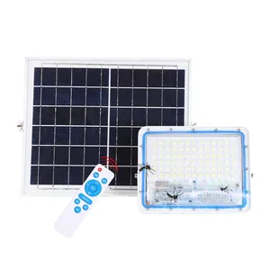 50w 100w 200w Solar Mosquito Killing Lamp for Outdoor Mosquito Light Pest Control Traps Flood light