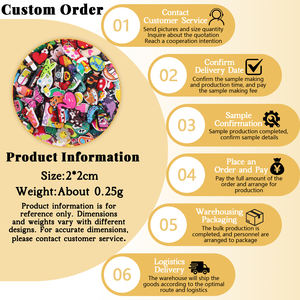 Vente en gros d'usine de breloques pour chaussures en PVC de dessin animé <span class=keywords><strong>Yek</strong></span>, écologiques, couleur personnalisée, vente promotionnelle en gros, accessoires de créateur - Product Image 6