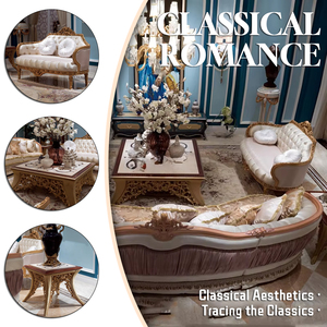 Sièges de style arabe canapé <span class=keywords><strong>marocain</strong></span> en tissu canapé design de style européen ensemble de canapés arabes de luxe en bois antique - Product Image 2