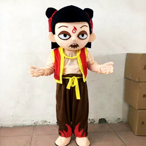 <span class=keywords><strong>Disfraz</strong></span> <span class=keywords><strong>de</strong></span> Mascota <span class=keywords><strong>de</strong></span> Nezha, Figura Mitológica China, Último Lanzamiento en Venta en Línea - Product Image 1