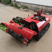 Fournisseur chinois de motoculteurs rotatifs télécommandés à moteur diesel de 12 ch, 15 ch et 23 ch pour le désherbage des vergers