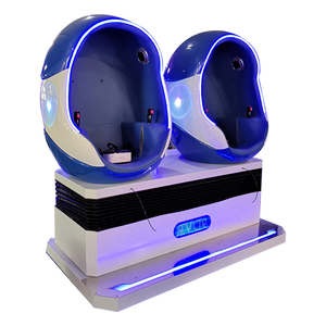 Parque temático, producto increíble en oferta, máquina VR 9D, <span class=keywords><strong>2</strong></span> asientos, proyecto de juego de cine/Cine de realidad Virtual 9D/9D VR Eggs - Product Image 2