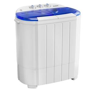 <span class=keywords><strong>Lave</strong></span>-<span class=keywords><strong>linge</strong></span> semi-automatique mini à double cuve <span class=keywords><strong>avec</strong></span> essoreuse en acier pour bébés, enfants et usage domestique - Product Image 1