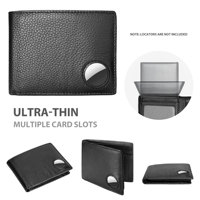 Dompet Kulit Pria RFID Lipat Tipis dengan Slot AirTag, Tekstur Kulit Mewah, Penjualan Pabrik Terlaris, Tempat Kartu Kredit dan ID
