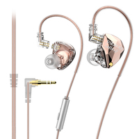 Écouteurs intra-auriculaires Lafitear LD4 1DD Hifi avec câble détachable, prise jack 3,5 mm et Type-C, pour la musique, les jeux et le sport