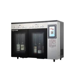 Dispensador de vinho qr wechat, máquina de venda de vinho com cabo