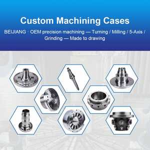 Maßgefertigte CNC-gefräste Edelstahl-Stumpfschweißflanschteile BEIJIANG FL BL DN50 PN16 CS RF aus Guangdong - Product Image 4