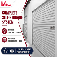 Sistema de Unidades de Almacenamiento, Puerta Enrollable de Acero para Interiores, Partición Modular, Tamaño Personalizado, ISO CE OEM