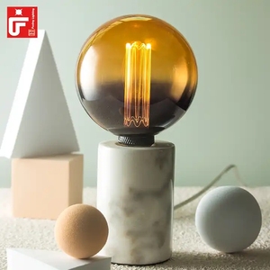 Nordic Modern Multiple <strong>Colour</strong> Marble Retro Table <strong>Lamps</strong> Home Hotel Room Bedside <strong>Lamp</strong> - Product Image 2