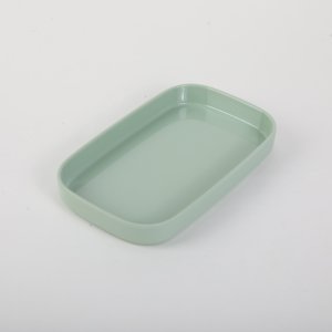 Eco-friendly Rectangle 8 Inch Stackable Melamine <strong>Plates</strong> Buffet Dishes Unbreakable Colorful <strong>Plastic</strong> <strong>Plate</strong> for Hot Pot Restaurant - Product Image 1