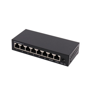 Non-standard 8-port 100Mbps 6POE 24V powered industrial <b>Ethernet</b> <b>switch</b>, building-specific monitoring PoE <b>switch</b> - Product Image 2