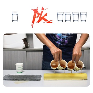 Learja Cây lau nhà ma thuật làm sạch bọt biển PVA Cây lau nhà bóp Cây lau nhà xô làm sạch PVA spongewith xô - Product Image 6