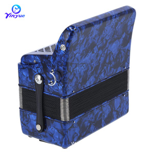 Accordéon à boutons Yinyue 22 touches 8 basses, instrument de musique portable pour étudiants et adultes - Product Image 4