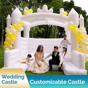 <span class=keywords><strong>Castillo</strong></span> Inflable Blanco Personalizado con Tobogán, Casa <span class=keywords><strong>de</strong></span> Brinco Comercial Inflable para Bodas y Fiestas con Piscina <span class=keywords><strong>de</strong></span> Pelotas y Tobogán - Product Image 6