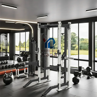 YG- A001 Gym Utiliser un équipement de fitness Entraîneur multifonctionnel Cage de puissance Smith Machine Half Rack