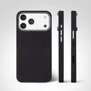 เคสโทรศัพท์ OEM ใยอะรามิด+TPU พร้อมแม่เหล็กถักมือแบบเต็มตัว สำหรับ iPhone 17 Pro Max 16 Pro 15 Pro Max - Product Image 3