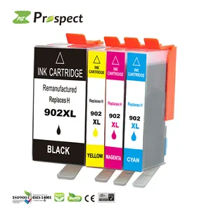 Prospect 902XL 902 906 XL 906XL Premium Color Compatible InkJet Ink Cartridge For HP902 For HP OfficeJet Pro 6968 6970 Printer