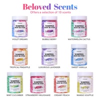 Beurre Corporel Fouetté au Karité Coloré, Huile de Coco Éclaircissante et Hydratante, Personnalisable avec Logo