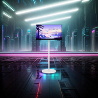21.5/23.8/27/32 pouces tv portable écran tactile sans fil 4k écran intelligent avec support android écran lcd interactif