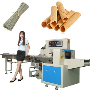 Máquina automática horizontal de embalaje tipo almohada para snacks, dulces y alimentos, de gran venta, fabricada en China. - Product Image 5