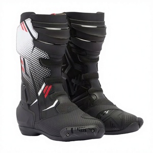 ARCX Genuine Leather Knee-High Off-Road Motocross Motorcycle Riding <b>Boots</b> Anti-Slippery Breathable <b>Spring</b> Summer Winter - Product Image 3