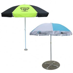 Parasol pare-vent personnalisé avec logo, parasol de camping - Product Image 1