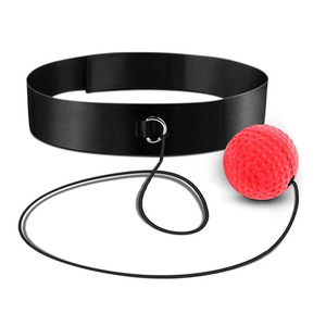 Ballon de vitesse de boxe avec sac de transport <span class=keywords><strong>et</strong></span> bandages pour les mains, améliore la coordination œil-main, la vitesse de frappe, la réaction au combat, les réflexes - Product Image 1