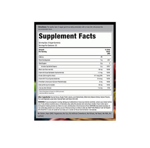 Private Label Vegan <strong>Iron</strong> Gummies Grape Flavor for Immune Support with <strong>Iron</strong> Gummy <strong>Supplement</strong> - Product Image 2