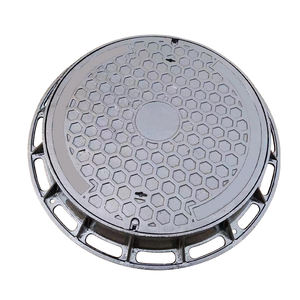 C250 D400 Op Maat Gemaakte Castle Nodulair Gietijzeren Putdeksel Met Slotsysteem Enkele Verzegelde Waterdichte Hoek Ijzeren Frame Multi-Type - Product Image 4