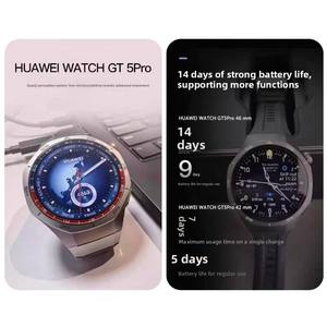 Reloj Inteligente Hua-wei GT5 de 41/46 mm con GPS de Larga Duración, Resistente al Agua IP67, Reloj Inteligente 4G con Soporte para Llamadas Bluetooth, Reloj Inteligente con Doble Sistema de Pago - Product Image 3