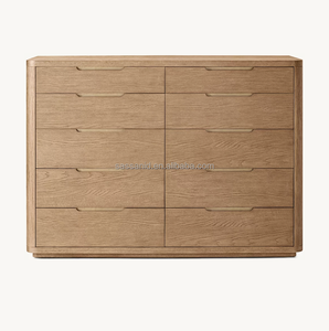 Sassanid OEM Contemporáneo Francés Streamline Moderne Breton Tocador de 10 cajones - Product Image 2