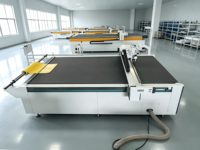 Máquina de Corte Digital Automática de Alta Precisión para Adhesivos, Papel PP, Cartulina, Cartón Corrugado, Cartón Duro Rojo, con Certificación ISO y CE