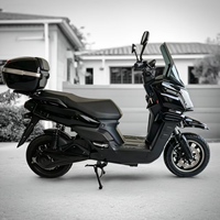 Scooter électrique de banlieue haute vitesse 1500W 2000W 60V 12 pouces pour adulte, avec boîte, pour livraison, type moto ou véhicule utilitaire