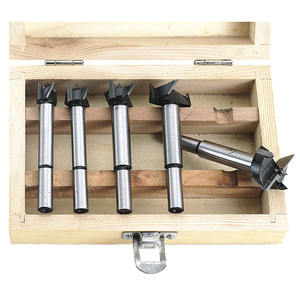 Fraise à pointe en carbure Fervi, tige droite de 1/2 pouce, pour le travail du bois, finition brillante - Product Image 1