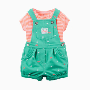 Productos Más Vendidos en Ali: Conjunto de Ropa para Bebé de 1 Año, Camiseta y Overol, de China - Product Image 1