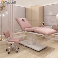 Yoocell Offre Spéciale lit cosmétique électrique de haute qualité Spa meubles de beauté Table de Massage lit facial pour Salon de beauté
