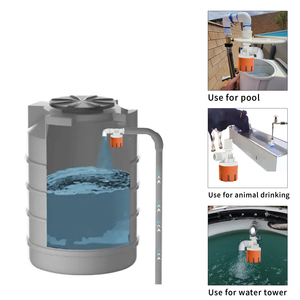 Mới được thiết kế 1/2 "nước lưu trữ Tank Float van shut off Float van cho bể đồng hồ bơi 3/4" Mini nổi bóng van - Product Image 5