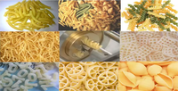 Ligne de production industrielle entièrement automatique de 500 kg/h pâtes spaghetti macaroni