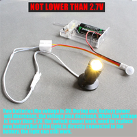 IKSLED 3.7V 5V 12V 24V 3A Capteur de mouvement PIR à détection tactile avec minuterie et interrupteur automatique, certification CE, garantie 1 an pour la cuisine