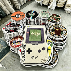 Alfombras Personalizadas de Anime Bape, Alfombra con Forma Irregular, Diseño Personalizado, Alfombra con Estampado de Oso, Alfombra Moderna para el Dormitorio - Product Image 1