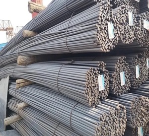 Barra de Acero Deformada de Alta Resistencia Directa de Fábrica Gr40 Gr60, Varilla Corrugada Laminada en Caliente de 6m/9m/12m para Construcción - Product Image 1