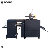 Machine à plastifier entièrement automatique à chauffage d'huile hydraulique SWFM720H A1 A2 plastifieuse